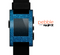 The Blue Sparkly Glitter Ultra Metallic Skin for the Pebble SmartWatch