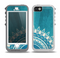 The Blue Spiked Orb Pattern V3 Skin for the iPhone 5-5s OtterBox Preserver WaterProof Case