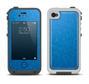 The Blue Subtle Speckles Apple iPhone 4-4s LifeProof Fre Case Skin Set