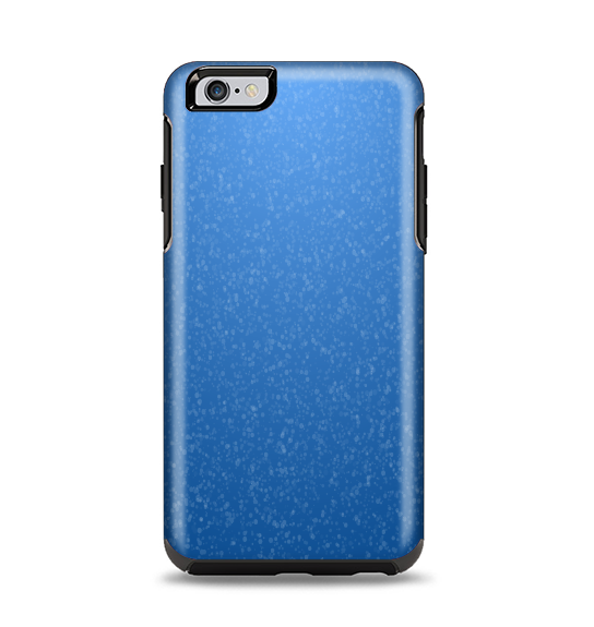 The Blue Subtle Speckles Apple iPhone 6 Plus Otterbox Symmetry Case Skin Set
