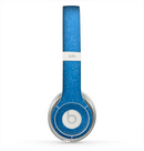The Blue Subtle Speckles Skin for the Beats by Dre Solo 2 Headphones