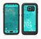 The Blue Swirled Abstract Design Full Body Samsung Galaxy S6 LifeProof Fre Case Skin Kit