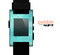 The Blue Swirled Abstract Design Skin for the Pebble SmartWatch