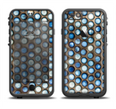 The Blue Tiled Abstract Pattern Apple iPhone 6/6s LifeProof Fre Case Skin Set
