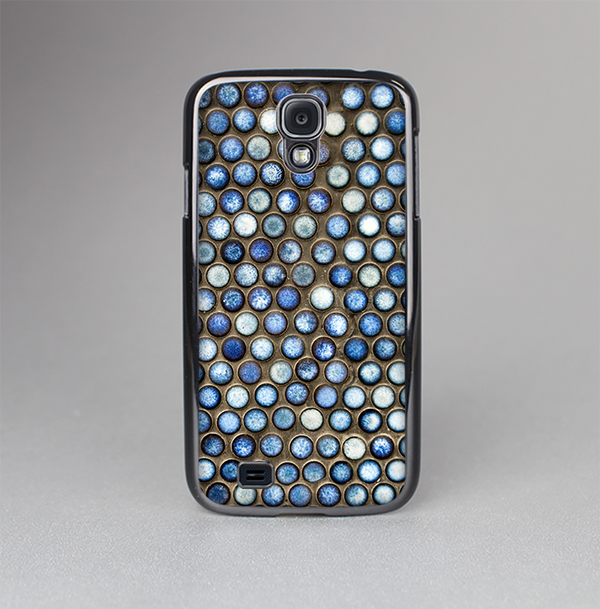 The Blue Tiled Abstract Pattern Skin-Sert Case for the Samsung Galaxy S4