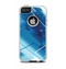 The Blue Transending Squares Apple iPhone 5-5s Otterbox Commuter Case Skin Set