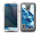 The Blue Transending Squares Skin Samsung Galaxy S5 frē LifeProof Case