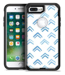 The Blue Upwards Arrow Pattern - iPhone 7 Plus/8 Plus OtterBox Case & Skin Kits