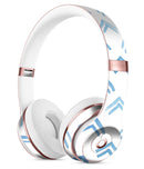 The Blue Upwards Arrow Pattern Full-Body Skin Kit for the Beats by Dre Solo 3 Wireless Headphones