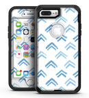 The Blue Upwards Arrow Pattern - iPhone 7 Plus/8 Plus OtterBox Case & Skin Kits
