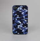 The Blue Vector Camo Skin-Sert for the Apple iPhone 4-4s Skin-Sert Case