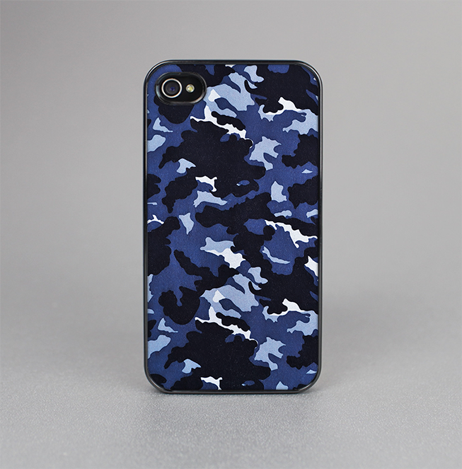 The Blue Vector Camo Skin-Sert for the Apple iPhone 4-4s Skin-Sert Case