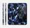 The Blue Vector Camo Skin for the Apple iPhone 6