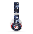 The Blue Vector Camo Skin for the Beats by Dre Studio (2013+ Version) Headphones