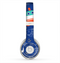The Blue Vector Fish and Boat Pattern Skin for the Beats by Dre Solo 2 Headphones