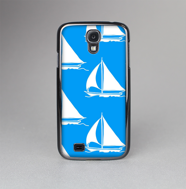 The Blue Vector Sailboats Skin-Sert Case for the Samsung Galaxy S4