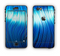 The Blue Vector Swirly HD Strands Apple iPhone 6 LifeProof Nuud Case Skin Set