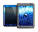 The Blue Vector Swirly HD Strands Apple iPad Air LifeProof Fre Case Skin Set