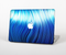 The Blue Vector Swirly HD Strands Skin Set for the Apple MacBook Air 11"
