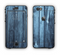 The Blue Washed WoodGrain Apple iPhone 6 LifeProof Nuud Case Skin Set