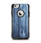 The Blue Washed WoodGrain Apple iPhone 6 Otterbox Commuter Case Skin Set