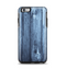 The Blue Washed WoodGrain Apple iPhone 6 Plus Otterbox Symmetry Case Skin Set