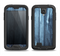 The Blue Washed WoodGrain Samsung Galaxy S4 LifeProof Fre Case Skin Set