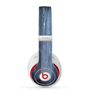 The Blue Washed WoodGrain Skin for the Beats by Dre Studio (2013+ Version) Headphones