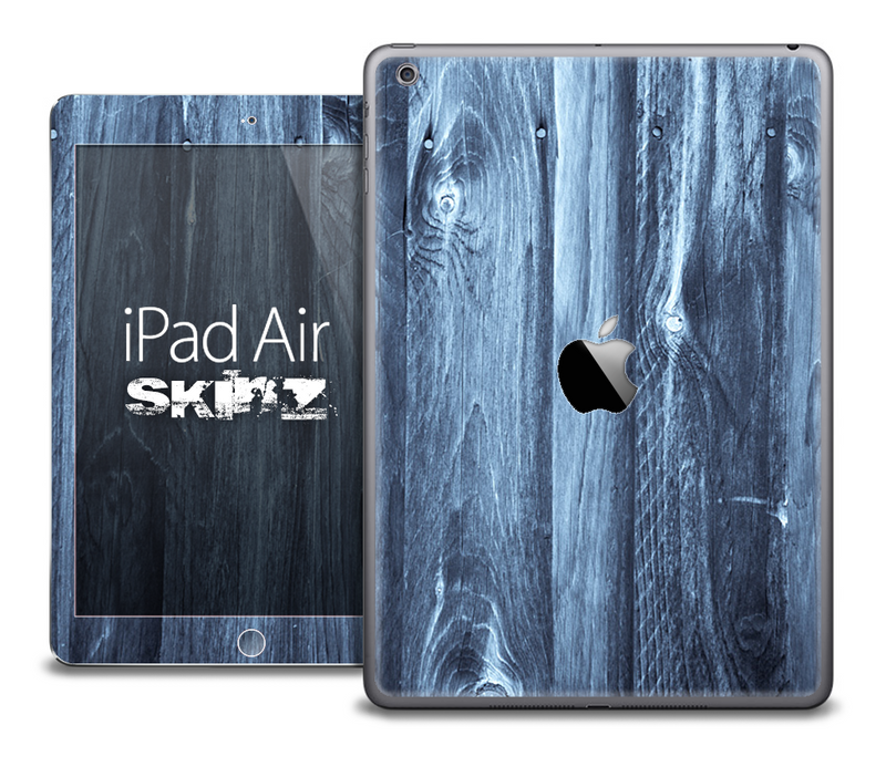 The Blue Washed Wood Skin for the iPad Air