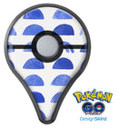 The Blue WaterColor Hemishpheres  Pokémon GO Plus Vinyl Protective Decal Skin Kit