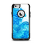 The Blue Water Color Flowers Apple iPhone 6 Otterbox Commuter Case Skin Set