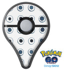 The Blue Watercolor Circle Polka Dots Pokémon GO Plus Vinyl Protective Decal Skin Kit