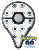 The Blue Watercolor Circle Polka Dots Pokémon GO Plus Vinyl Protective Decal Skin Kit