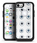 The Blue Watercolor Circle Polka Dots - iPhone 7 or 8 OtterBox Case & Skin Kits