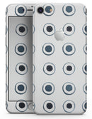 The Blue Watercolor Circle Polka Dots - Skin-kit for the iPhone 8 or 8 Plus