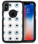 The Blue Watercolor Circle Polka Dots - iPhone X OtterBox Case & Skin Kits