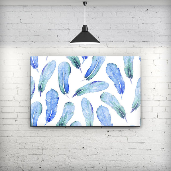 Blue_Watercolor_Feather_Pattern_Stretched_Wall_Canvas_Print_V2.jpg