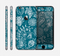 The Blue & White Floral Sketched Lace Patterns v21 Skin for the Apple iPhone 6