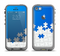 The Blue & White Scattered Puzzle Apple iPhone 5c LifeProof Fre Case Skin Set