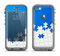 The Blue & White Scattered Puzzle Apple iPhone 5c LifeProof Nuud Case Skin Set