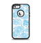 The Blue & White Seamless Ball Illustration Apple iPhone 5-5s Otterbox Defender Case Skin Set
