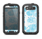 The Blue & White Seamless Ball Illustration Samsung Galaxy S3 LifeProof Fre Case Skin Set