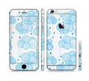 The Blue & White Seamless Ball Illustration Sectioned Skin Series for the Apple iPhone 6s Plus