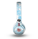 The Blue & White Seamless Ball Illustration Skin for the Beats by Dre Mixr Headphones