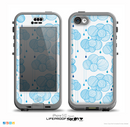 The Blue & White Seamless Ball Illustration Skin for the iPhone 5c nüüd LifeProof Case