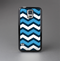 The Blue Wide Chevron Pattern Skin-Sert Case for the Samsung Galaxy S5