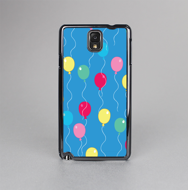 The Blue With Colorful Flying Balloons Skin-Sert Case for the Samsung Galaxy Note 3