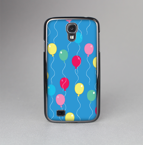 The Blue With Colorful Flying Balloons Skin-Sert Case for the Samsung Galaxy S4