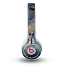 The Blue & Yellow Abstract Oil Painting Skin for the Beats by Dre Mixr Headphones