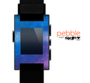 The Blue & Purple Pastel Skin for the Pebble SmartWatch